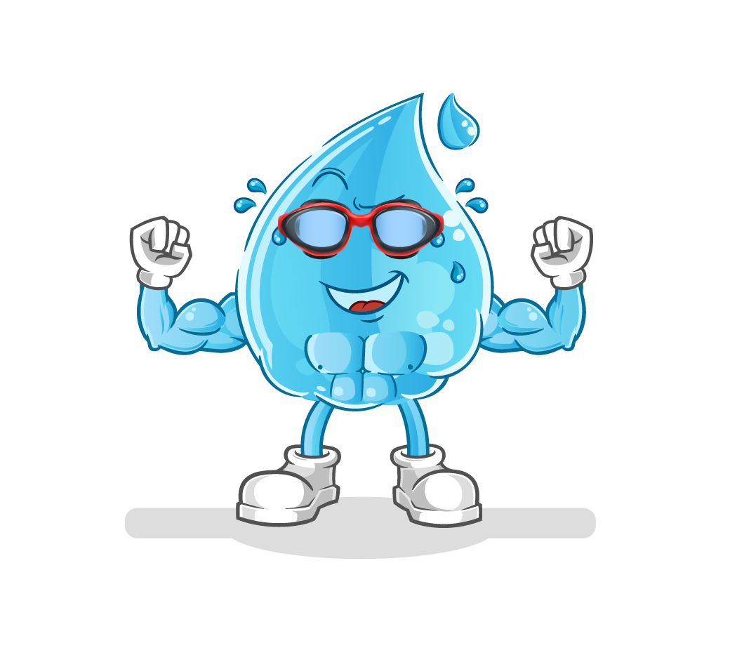 Aquatito Natación - Mascota AquaTEN